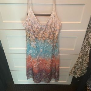 Stretchy beach type boating dress M